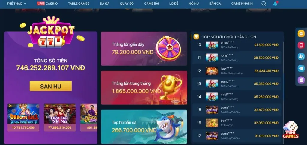 Các phương thức nạp tiền G6BET